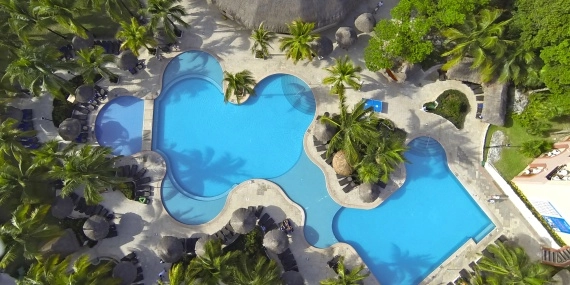 Sandos Playacar beach